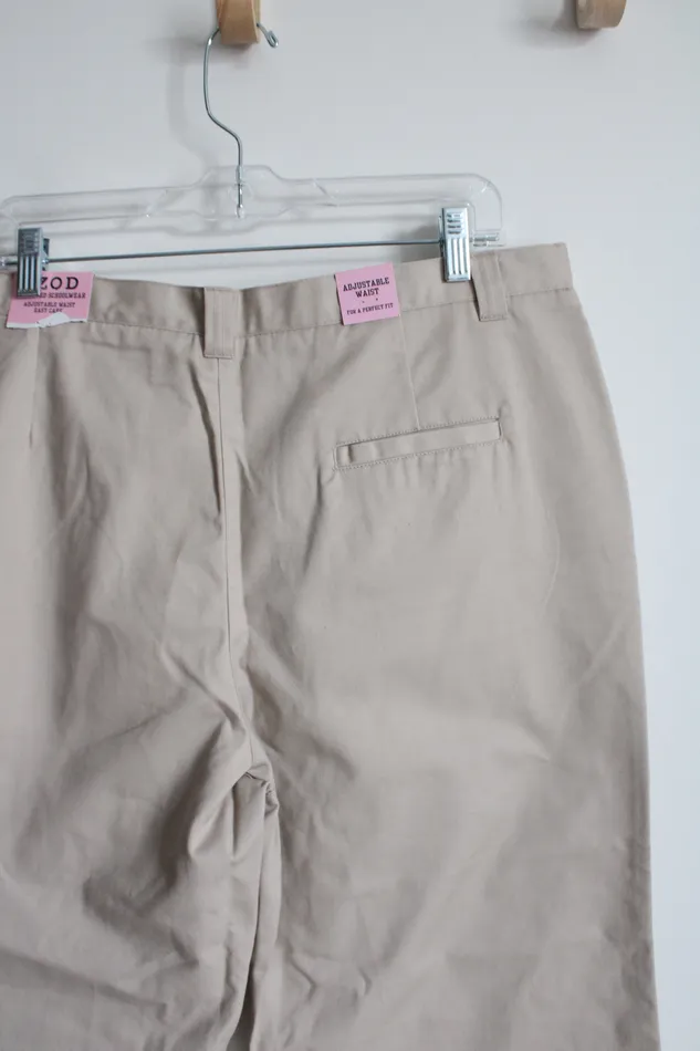 NEW Izod Khaki Pant 20 12 Izod Earrings
