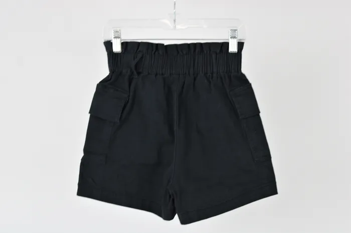 No Boundaries Rings No Boundaries Black Cinch Waist Shorts XS