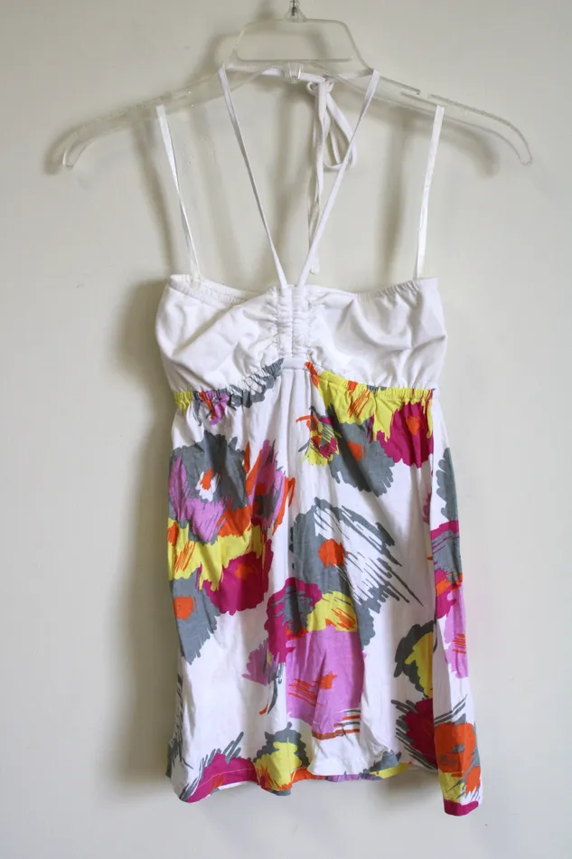ONeill Rings ONeill Floral Halter Neck Top S