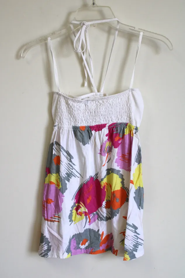 ONeill Rings ONeill Floral Halter Neck Top S