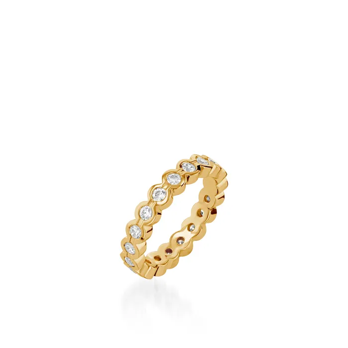 Paloma Diamond Eternity Ring John Atencio Rings