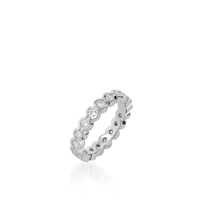 Paloma Diamond Eternity Ring John Atencio Rings