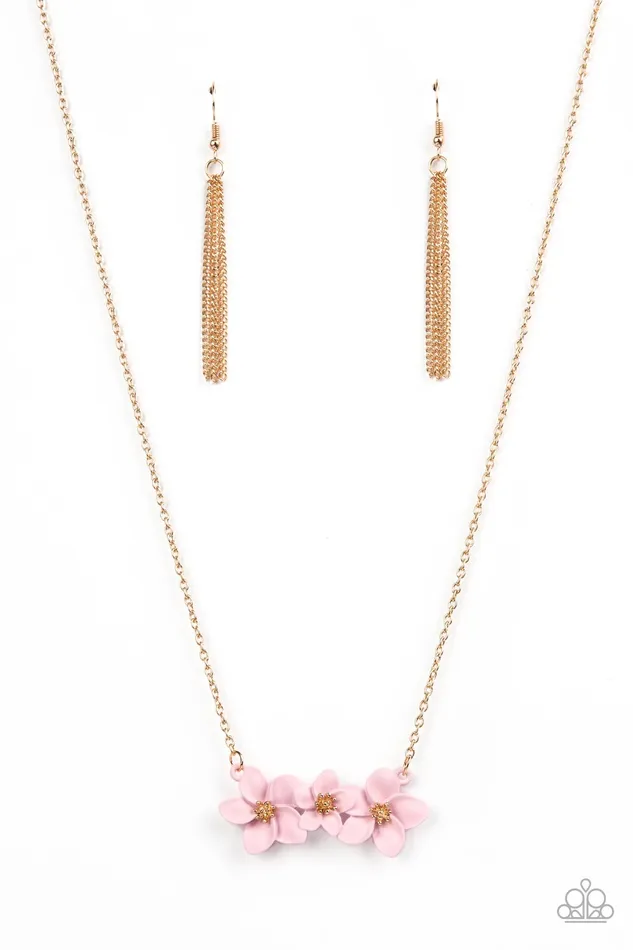Paparazzi Accessories Earrings Petunia Picnic Pink