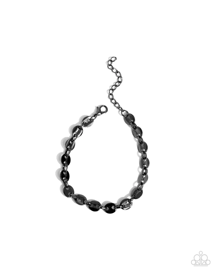Paparazzi Accessories Rings Abstract Adventure Black