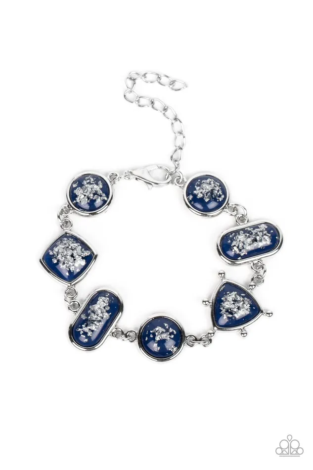 Paparazzi Accessories Rings Speckled Shimmer Blue