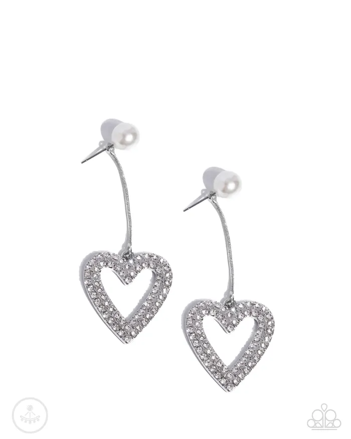 Paparazzi Accessories Rings Valentines Vision White