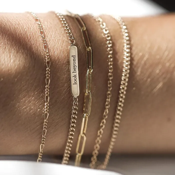 Paper Clip Chain Bracelet Consider the Wldflwrs Bracelets Paper Clip Chain Bracelet Consider the Wldflwrs Bracelets