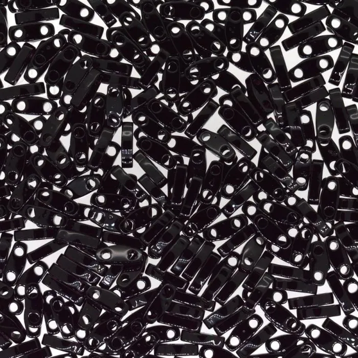 Peppy Beads Rings Miyuki Quarter Tila Beads 0401 Black