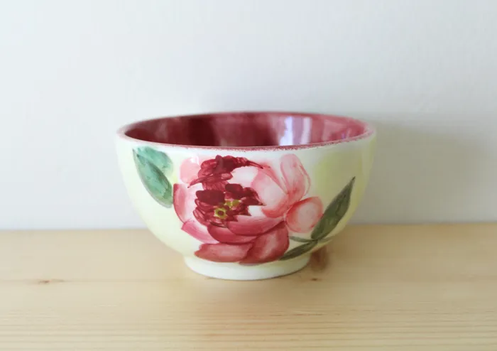 Pfaltzgraff Earrings Pfaltzgraff Flower Market Pink Soup Bowl