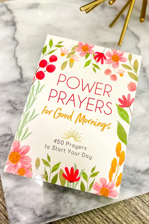 Power Prayers for Good Mornings Book Barbour Publishing Inc Necklaces