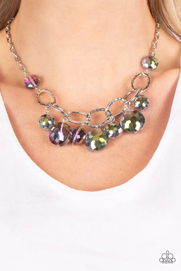 Rhinestone River Multi Paparazzi Accessories Earrings