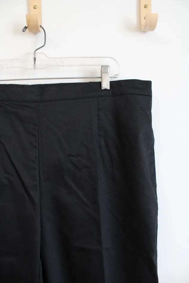 Rings Alfred Dunner NEW Alfred Dunner Classic Fit Black Trouser Pants 20W
