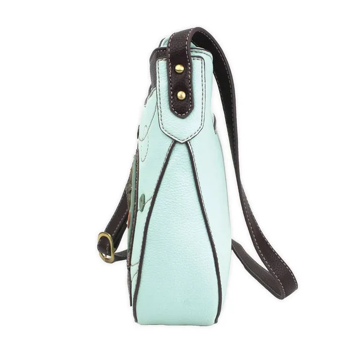 Rings CHALAGROUP Chala Sea Turtlethemed Crossbody Handbag Light Blue