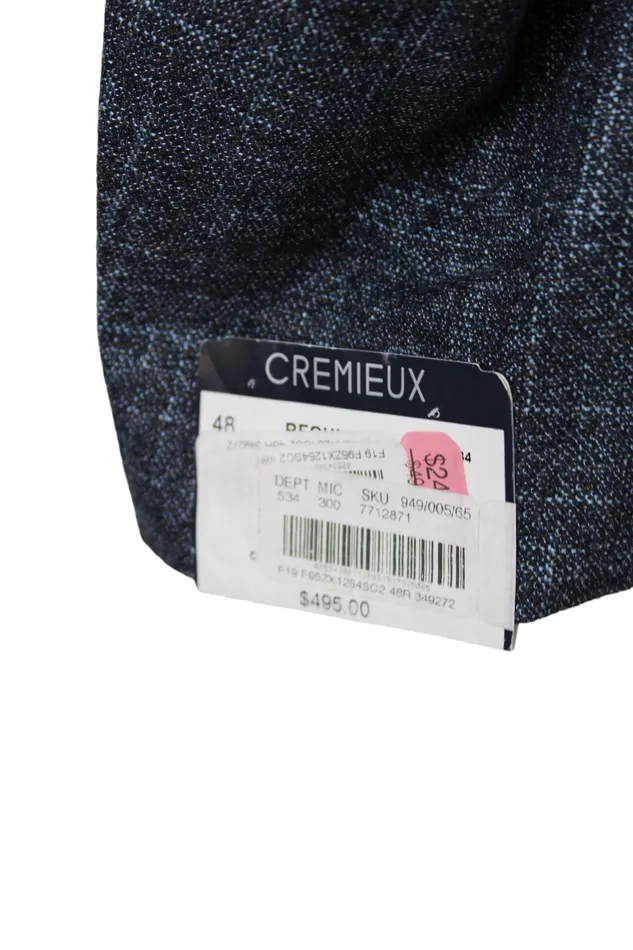 Rings Cremieux NEW Cremieux Blue Blazer 48
