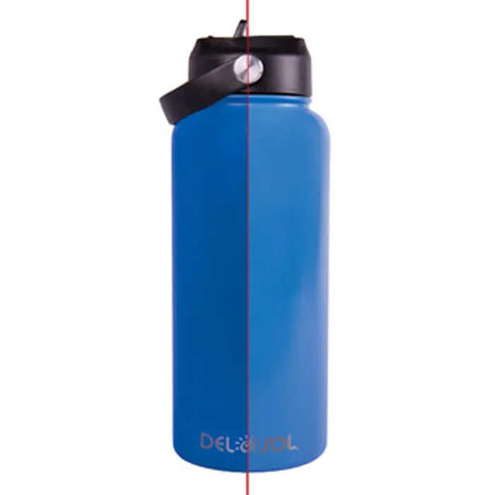 Rings DELSOL Del Sol ColorChanging Water Bottle Blue to Dark Blue 32 oz