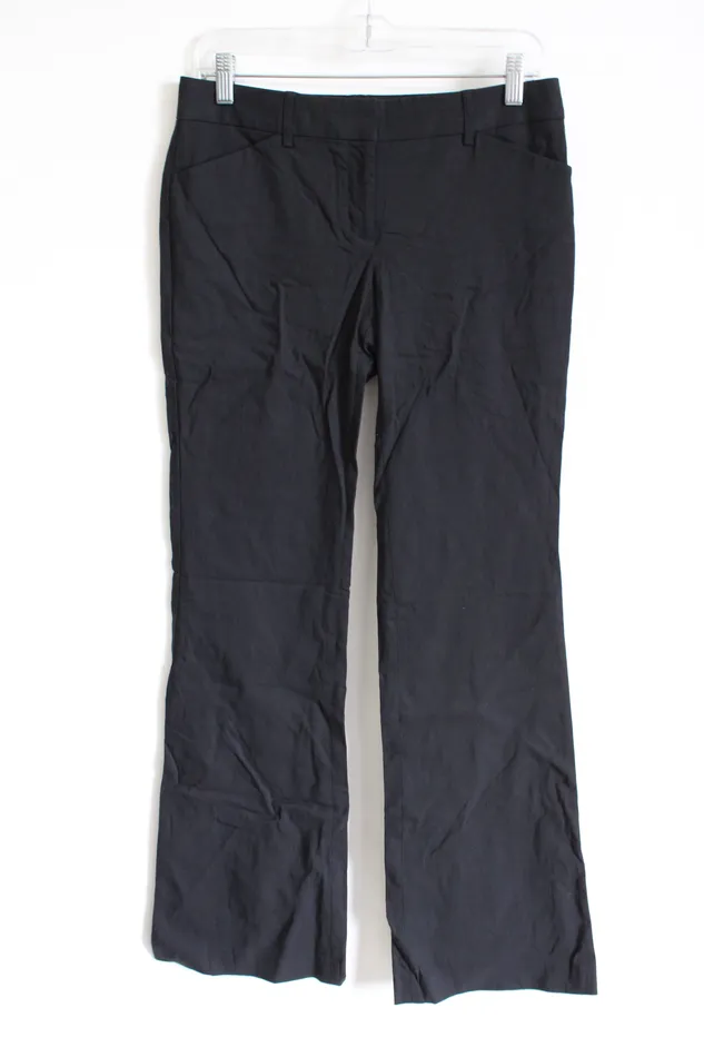 Rings Express Express Editor Black Trouser Pant 4 Long