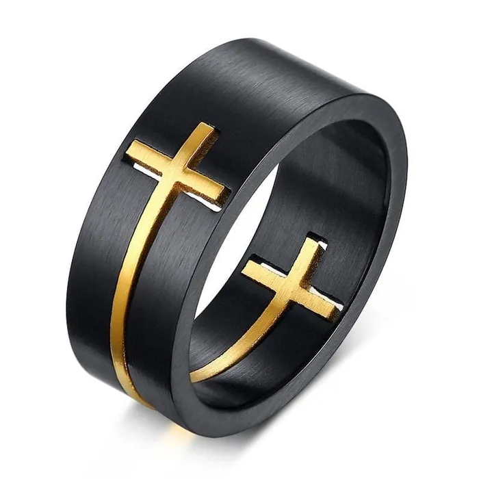 Rings Lords Guidance Christian Ring br Cross