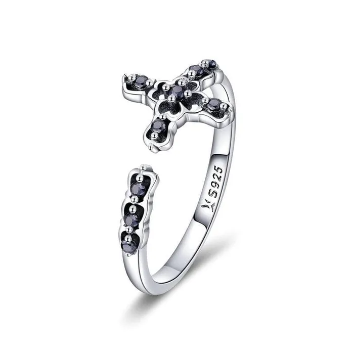 Rings Lords Guidance Christian Ring br Grace Silver