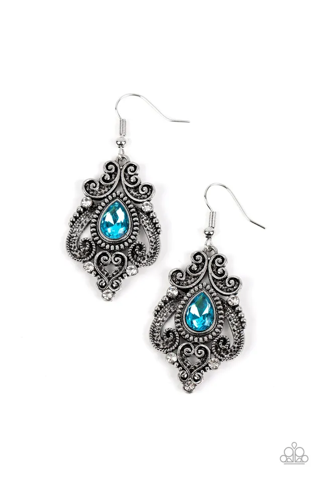Rings Paparazzi Accessories Palace Perfection Blue