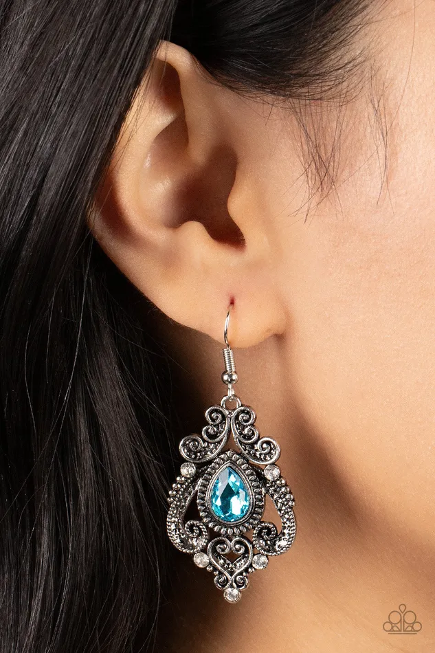 Rings Paparazzi Accessories Palace Perfection Blue