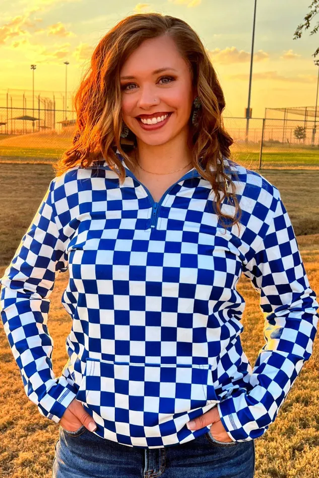 Rings PEP RALLY PULLOVER BLUE STERLING KREEK