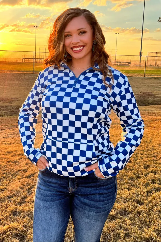 Rings PEP RALLY PULLOVER BLUE STERLING KREEK