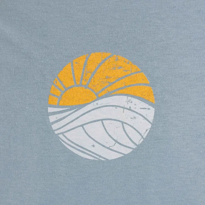 Rings TANKSTREAM Pacific Creations Horizon Mens Tee Shirt Sea Foam Blue