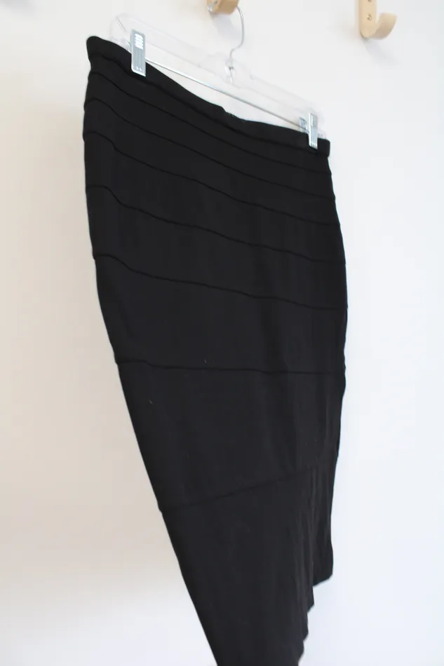 Rings Thalian Black Bodycon Skirt 4 Thalian