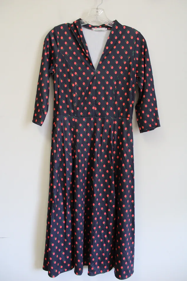 Rings You Youfushi Blue Dotted Dress M You Youfushi
