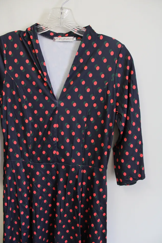 Rings You Youfushi Blue Dotted Dress M You Youfushi