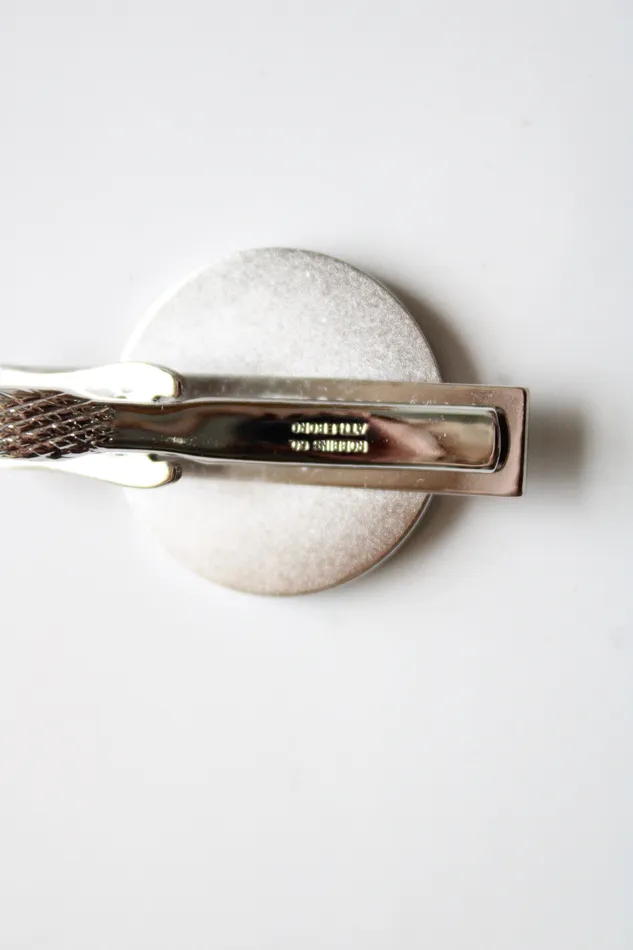 Robbins Co Robbins Co Attleboro Traffic Light Silver Tie Clip Necklaces