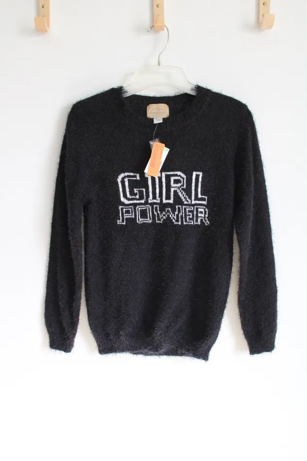 Roebuck Co NEW Roebuck Co Girl Power Black Sweater Rings