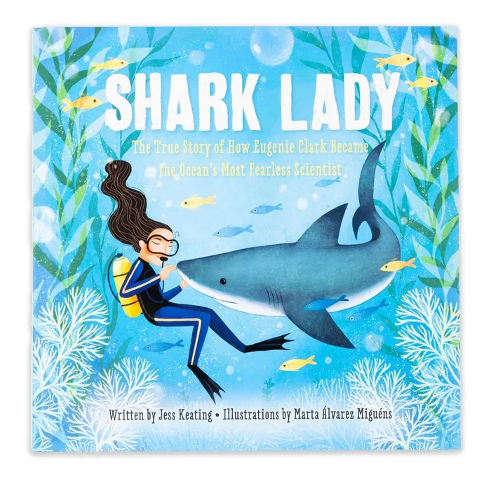 Shark Lady Childrens Book SOURCEBOOKS Earrings