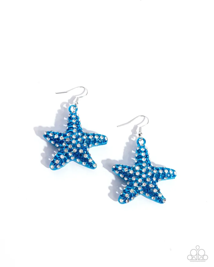 Skilled Starfish Blue Paparazzi Accessories Rings