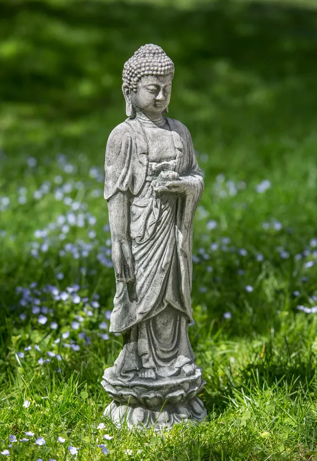 Standing Buddha Garden Statue La Campania Necklaces