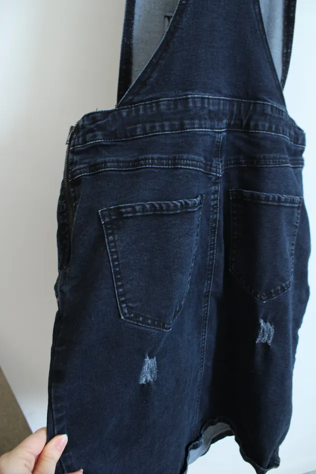 The Main Street Exchange Earrings The Main Street Exchange Denim Overall Dress 8