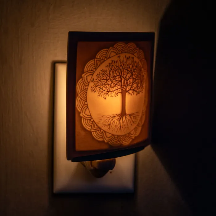 The Porcelain Garden Necklaces Tree of Life Decorative Night Light