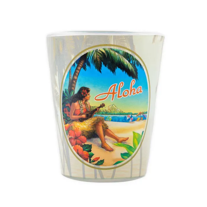 Toothpick Holder Vintage Hawaii MADDENCORP Earrings
