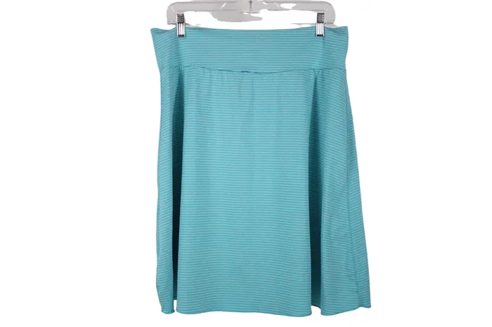 Tranquility Tranquility Blue Striped Skirt L Rings
