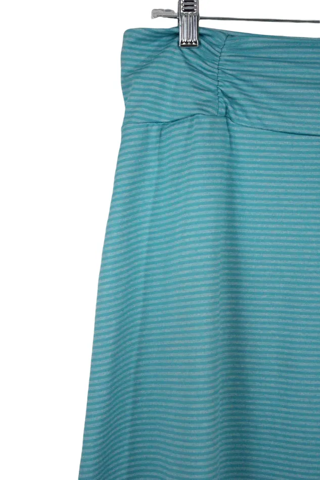 Tranquility Tranquility Blue Striped Skirt L Rings