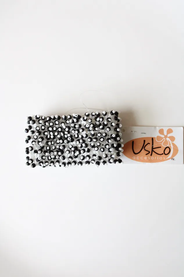 Usko Accessories Bracelets NEW Usko Accessories Black White Beaded Bracelet Usko Accessories Bracelets NEW Usko Accessories Black White Beaded Bracelet