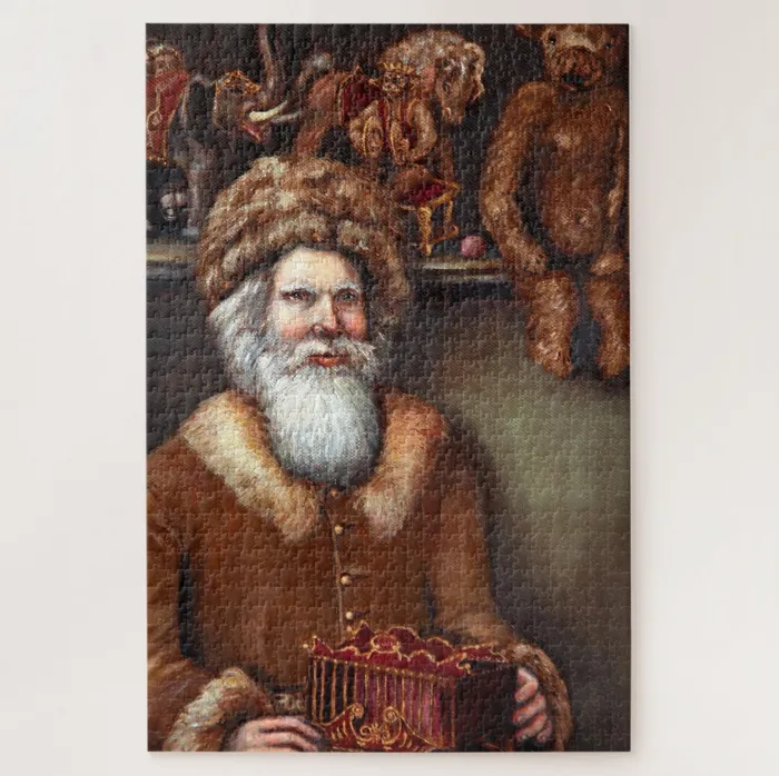 Victorian Santas Special Toys Traditional Thick Jigsaw Puzzle for Adults 30 to 1000 Pieces Portraits by NC Earrings Victorian Santas Special Toys Traditional Thick Jigsaw Puzzle for Adults 30 to 1000 Pieces Portraits by NC Earrings