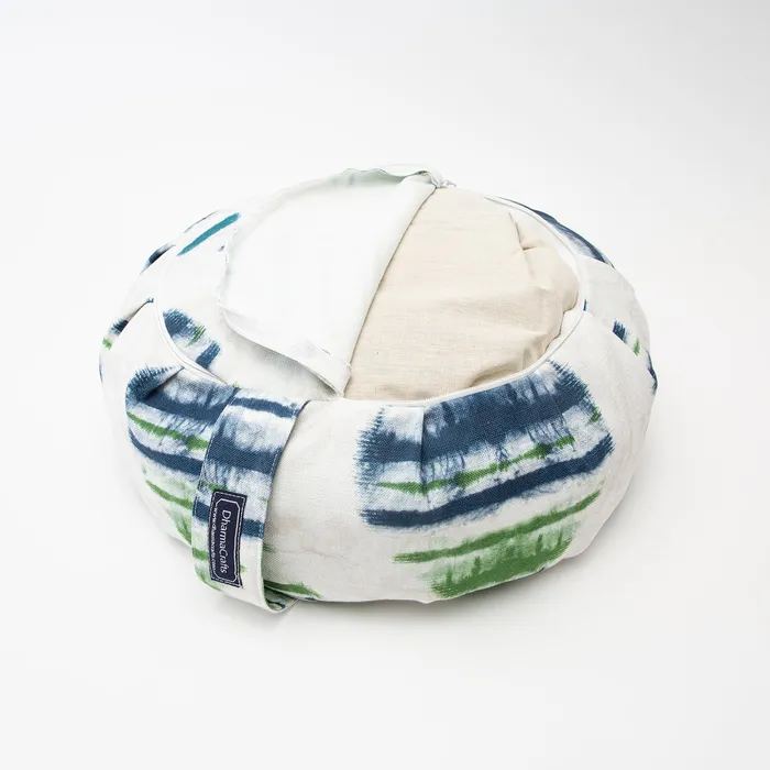 Watercolor Stripe Buckwheat Hull Zafu COVER ONLY DharmaCrafts Earrings