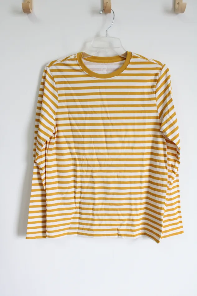Wonder Nation Yellow Striped Long Sleeved Shirt 18 Wonder Nation Earrings