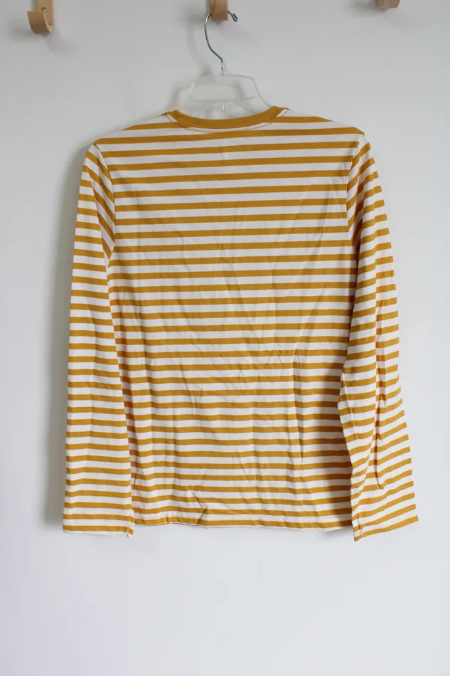Wonder Nation Yellow Striped Long Sleeved Shirt 18 Wonder Nation Earrings