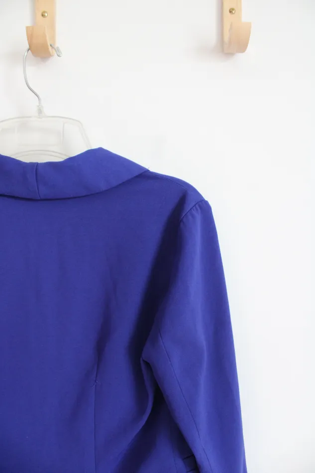 XXI Rings XXI Dark Blue Cropped Blazer S Petite