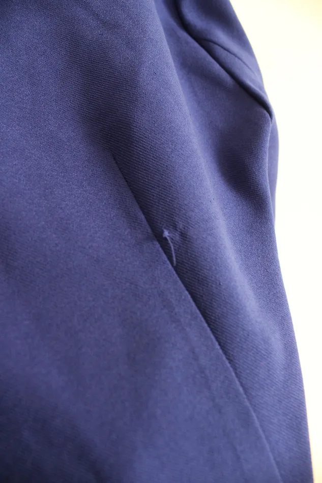 XXI Rings XXI Dark Blue Cropped Blazer S Petite