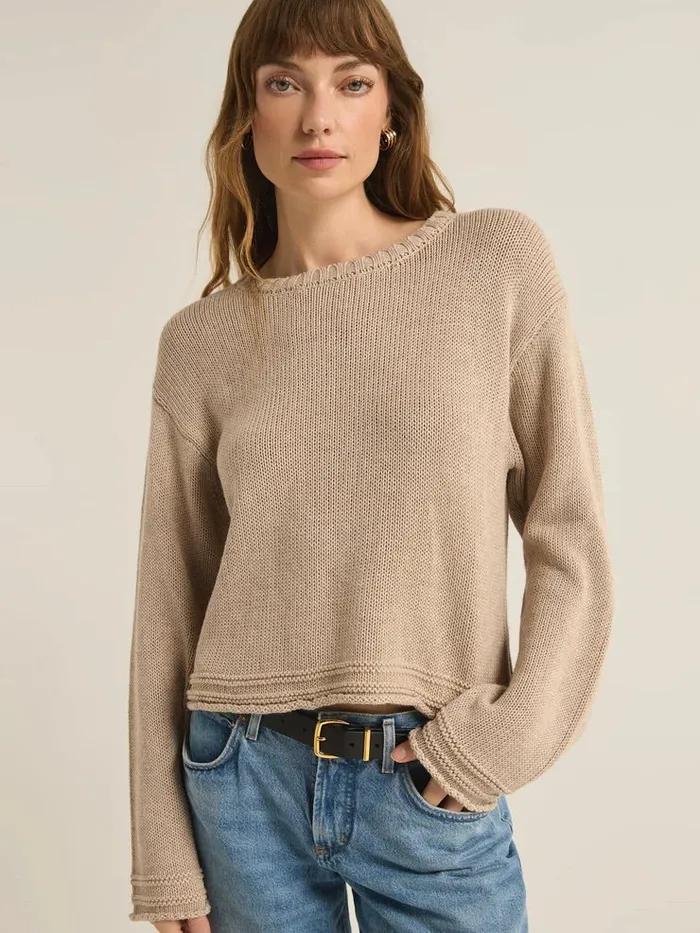 Z Supply Emerson Sweater Z Supply Earrings