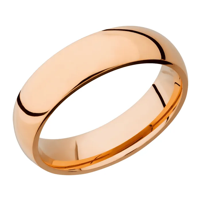 14K Rose Gold Band Lashbrook Rings 14K Rose Gold Band Lashbrook Rings