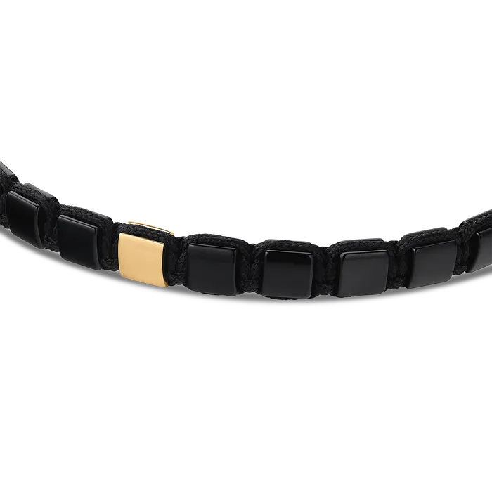 4mm Bead with Clasp Rings Matte Black Onyx Gold Vermeil 4mmFlat 4mm Bead with Clasp Rings Matte Black Onyx Gold Vermeil 4mmFlat